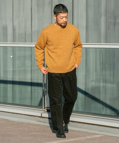 URBAN RESEARCH ROSSO / アーバンリサーチ ロッソ ニット・セーター | 『XLサイズあり』シェットランドウールクルーネックニット | 詳細12