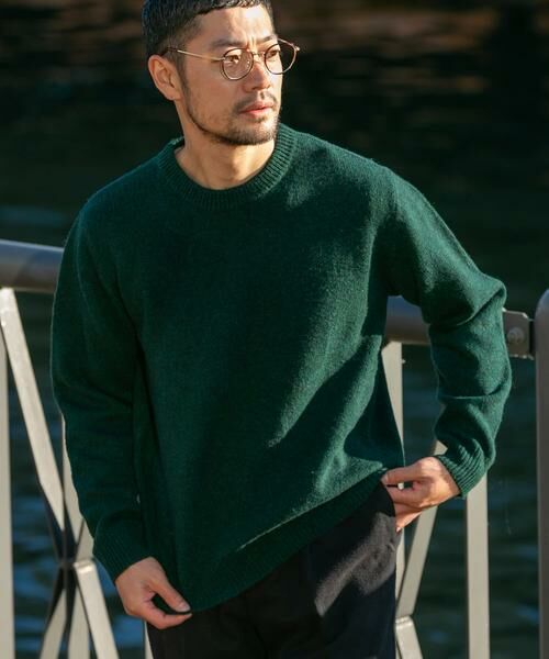 URBAN RESEARCH ROSSO / アーバンリサーチ ロッソ ニット・セーター | 『XLサイズあり』シェットランドウールクルーネックニット | 詳細18