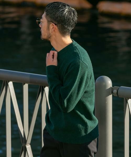 URBAN RESEARCH ROSSO / アーバンリサーチ ロッソ ニット・セーター | 『XLサイズあり』シェットランドウールクルーネックニット | 詳細19