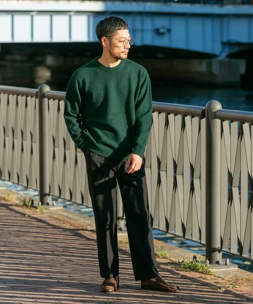 URBAN RESEARCH ROSSO / アーバンリサーチ ロッソ ニット・セーター | 『XLサイズあり』シェットランドウールクルーネックニット | 詳細20