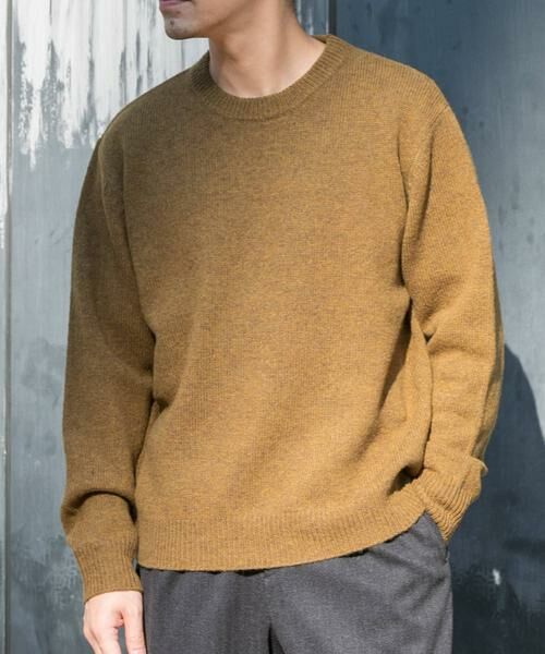 URBAN RESEARCH ROSSO / アーバンリサーチ ロッソ ニット・セーター | 『XLサイズあり』シェットランドウールクルーネックニット | 詳細26
