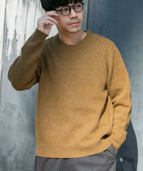 URBAN RESEARCH ROSSO / アーバンリサーチ ロッソ ニット・セーター | 『XLサイズあり』シェットランドウールクルーネックニット | 詳細28