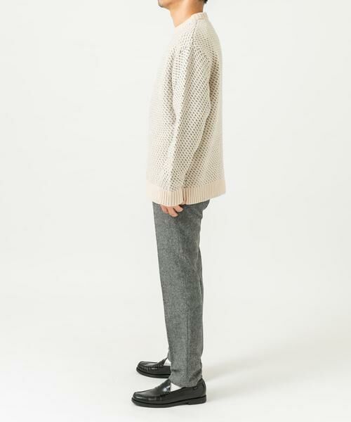 URBAN RESEARCH ROSSO / アーバンリサーチ ロッソ ニット・セーター | 『XLサイズあり』バーズアイ柄クルーネックニット | 詳細21