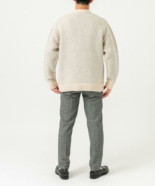 URBAN RESEARCH ROSSO / アーバンリサーチ ロッソ ニット・セーター | 『XLサイズあり』バーズアイ柄クルーネックニット | 詳細22