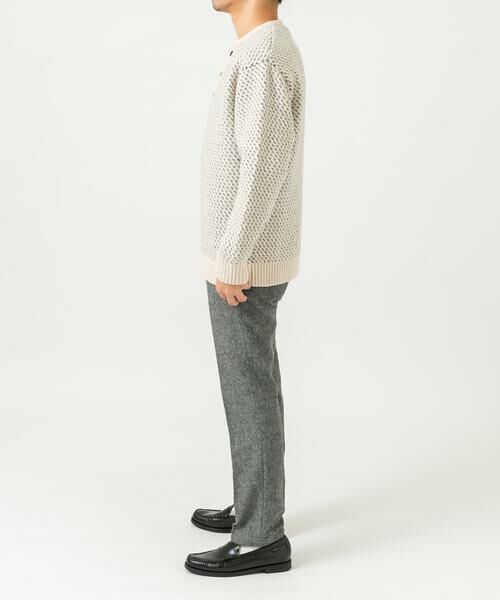 URBAN RESEARCH ROSSO / アーバンリサーチ ロッソ ニット・セーター | 『XLサイズあり』バーズアイ柄ヘンリーネックニット | 詳細18