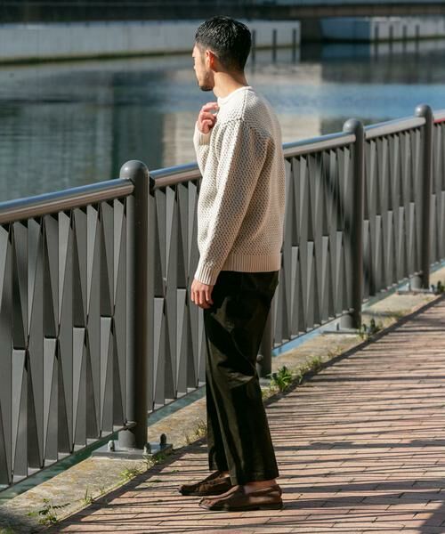 URBAN RESEARCH ROSSO / アーバンリサーチ ロッソ ニット・セーター | 『XLサイズあり』バーズアイ柄ヘンリーネックニット | 詳細12