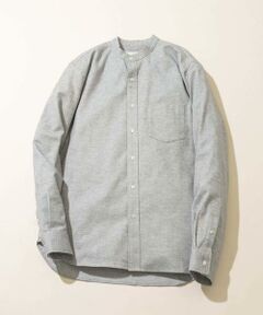 URBAN RESEARCH ROSSO / アーバンリサーチ ロッソ シャツ・ブラウス | 『抗菌 / 防臭』『XXLサイズあり』ハイパフォーマンスフランネルバンドカラーシャツ