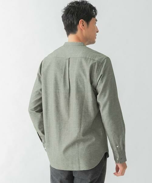 URBAN RESEARCH ROSSO / アーバンリサーチ ロッソ シャツ・ブラウス | 『抗菌 / 防臭』『XXLサイズあり』ハイパフォーマンスフランネルバンドカラーシャツ | 詳細9