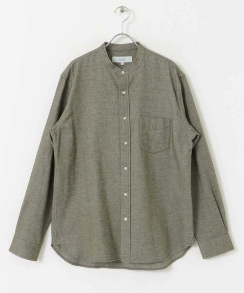 URBAN RESEARCH ROSSO / アーバンリサーチ ロッソ シャツ・ブラウス | 『抗菌 / 防臭』『XXLサイズあり』ハイパフォーマンスフランネルバンドカラーシャツ | 詳細13