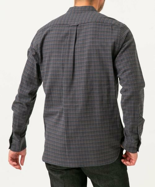 URBAN RESEARCH ROSSO / アーバンリサーチ ロッソ シャツ・ブラウス | 『抗菌 / 防臭』『XXLサイズあり』ハイパフォーマンスフランネルバンドカラーシャツ | 詳細18