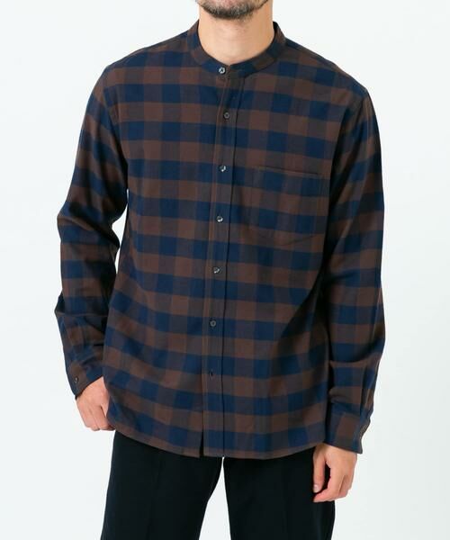 URBAN RESEARCH ROSSO / アーバンリサーチ ロッソ シャツ・ブラウス | 『抗菌 / 防臭』『XXLサイズあり』ハイパフォーマンスフランネルバンドカラーシャツ | 詳細26