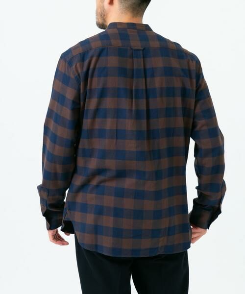 URBAN RESEARCH ROSSO / アーバンリサーチ ロッソ シャツ・ブラウス | 『抗菌 / 防臭』『XXLサイズあり』ハイパフォーマンスフランネルバンドカラーシャツ | 詳細28