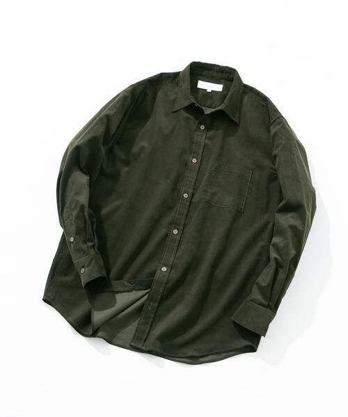 URBAN RESEARCH ROSSO / アーバンリサーチ ロッソ シャツ・ブラウス | アーバンリラックスコーデュロイレギュラーシャツ | 詳細5