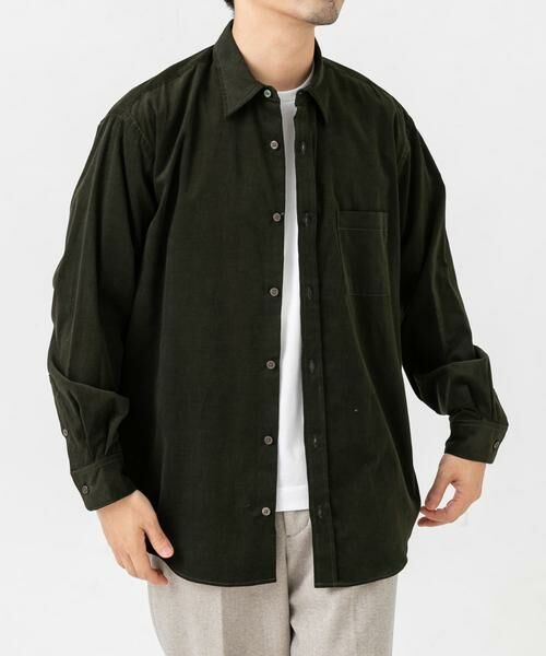 URBAN RESEARCH ROSSO / アーバンリサーチ ロッソ シャツ・ブラウス | アーバンリラックスコーデュロイレギュラーシャツ | 詳細6