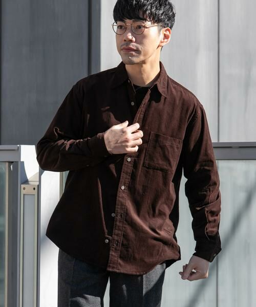 URBAN RESEARCH ROSSO / アーバンリサーチ ロッソ シャツ・ブラウス | アーバンリラックスコーデュロイレギュラーシャツ | 詳細14