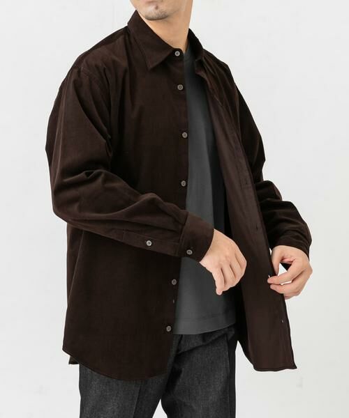 URBAN RESEARCH ROSSO / アーバンリサーチ ロッソ シャツ・ブラウス | アーバンリラックスコーデュロイレギュラーシャツ | 詳細19
