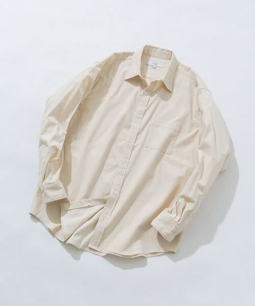 URBAN RESEARCH ROSSO/アーバンリサーチ ロッソ アーバンリラックスコーデュロイレギュラーシャツ アイボリー XL URBAN RESEARCH ROSSO/アーバンリサーチ ロッソ アーバンリラックスコーデュロイレギュラーシャツ アイボリー XL