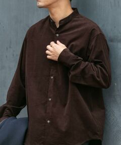 URBAN RESEARCH ROSSO / アーバンリサーチ ロッソ シャツ・ブラウス | アーバンリラックスコーデュロイバンドシャツ