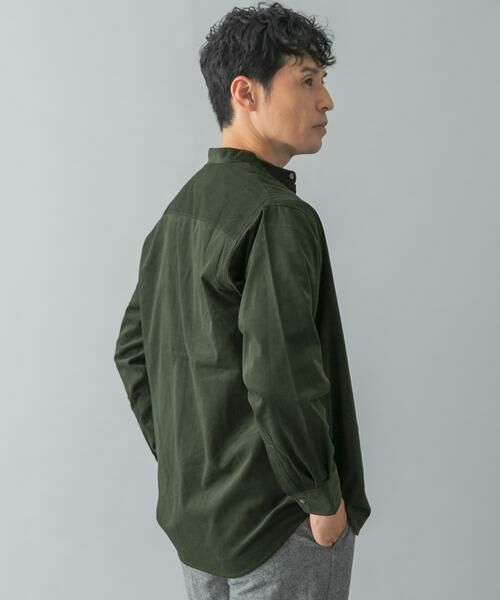 URBAN RESEARCH ROSSO / アーバンリサーチ ロッソ シャツ・ブラウス | アーバンリラックスコーデュロイバンドシャツ | 詳細3