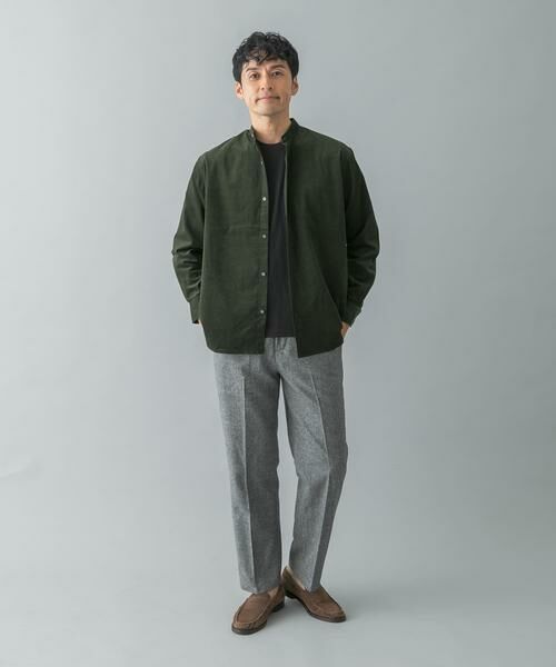 URBAN RESEARCH ROSSO / アーバンリサーチ ロッソ シャツ・ブラウス | アーバンリラックスコーデュロイバンドシャツ | 詳細4