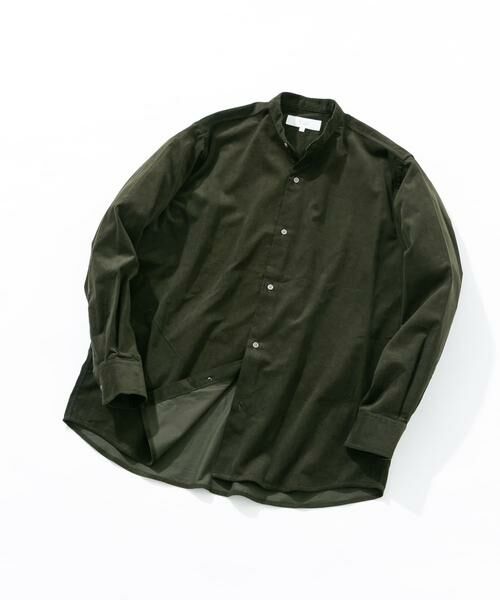 URBAN RESEARCH ROSSO / アーバンリサーチ ロッソ シャツ・ブラウス | アーバンリラックスコーデュロイバンドシャツ | 詳細5