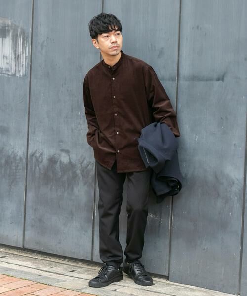 URBAN RESEARCH ROSSO / アーバンリサーチ ロッソ シャツ・ブラウス | アーバンリラックスコーデュロイバンドシャツ | 詳細10