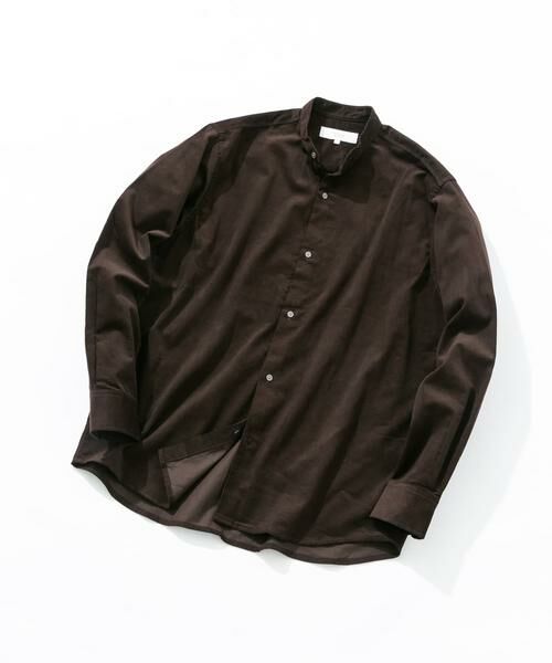 URBAN RESEARCH ROSSO / アーバンリサーチ ロッソ シャツ・ブラウス | アーバンリラックスコーデュロイバンドシャツ | 詳細12