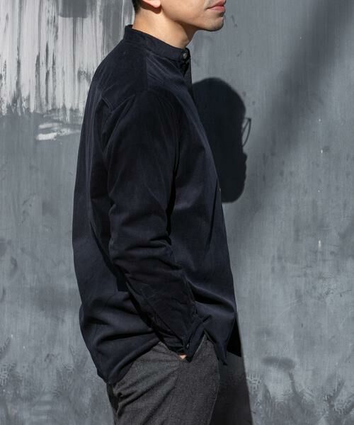 URBAN RESEARCH ROSSO / アーバンリサーチ ロッソ シャツ・ブラウス | アーバンリラックスコーデュロイバンドシャツ | 詳細15