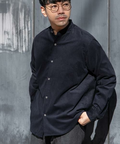 URBAN RESEARCH ROSSO / アーバンリサーチ ロッソ シャツ・ブラウス | アーバンリラックスコーデュロイバンドシャツ | 詳細16