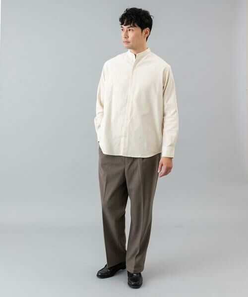 URBAN RESEARCH ROSSO / アーバンリサーチ ロッソ シャツ・ブラウス | アーバンリラックスコーデュロイバンドシャツ | 詳細30