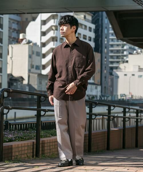 URBAN RESEARCH ROSSO / アーバンリサーチ ロッソ シャツ・ブラウス | 『蓄熱 / XLサイズあり』アーバンリラックスサーモネルレギュラーシャツ | 詳細10