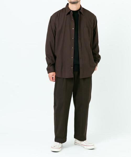 URBAN RESEARCH ROSSO / アーバンリサーチ ロッソ シャツ・ブラウス | 『蓄熱 / XLサイズあり』アーバンリラックスサーモネルレギュラーシャツ | 詳細4