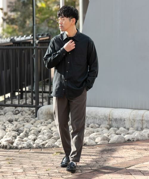 URBAN RESEARCH ROSSO / アーバンリサーチ ロッソ シャツ・ブラウス | 『蓄熱 / XLサイズあり』アーバンリラックスサーモネルレギュラーシャツ | 詳細16