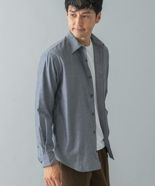 URBAN RESEARCH ROSSO / アーバンリサーチ ロッソ シャツ・ブラウス | 『蓄熱 / XLサイズあり』アーバンリラックスサーモネルレギュラーシャツ | 詳細25