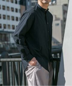 URBAN RESEARCH ROSSO / アーバンリサーチ ロッソ シャツ・ブラウス | 『蓄熱 / XLサイズあり』アーバンリラックスサーモネルバンドカラーシャツ