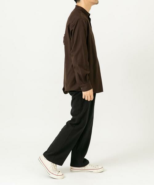 URBAN RESEARCH ROSSO / アーバンリサーチ ロッソ シャツ・ブラウス | 『蓄熱 / XLサイズあり』アーバンリラックスサーモネルバンドカラーシャツ | 詳細11