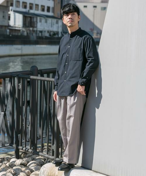 URBAN RESEARCH ROSSO / アーバンリサーチ ロッソ シャツ・ブラウス | 『蓄熱 / XLサイズあり』アーバンリラックスサーモネルバンドカラーシャツ | 詳細16