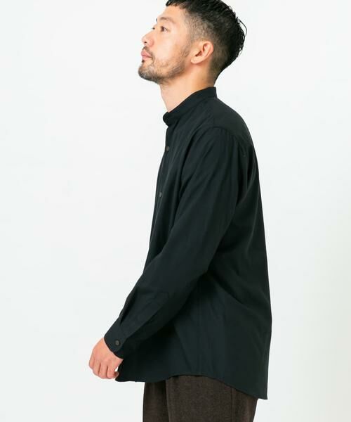 URBAN RESEARCH ROSSO / アーバンリサーチ ロッソ シャツ・ブラウス | 『蓄熱 / XLサイズあり』アーバンリラックスサーモネルバンドカラーシャツ | 詳細20