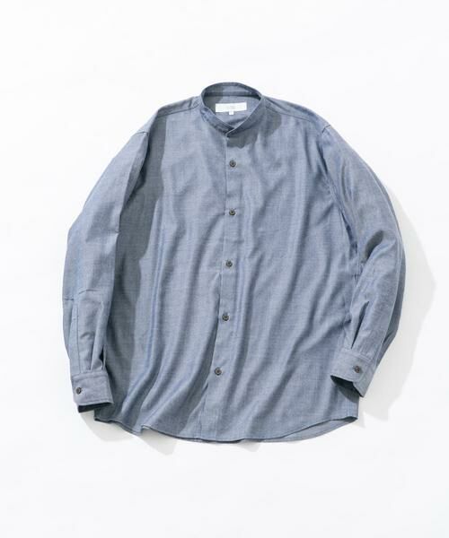 URBAN RESEARCH ROSSO / アーバンリサーチ ロッソ シャツ・ブラウス | 『蓄熱 / XLサイズあり』アーバンリラックスサーモネルバンドカラーシャツ | 詳細29