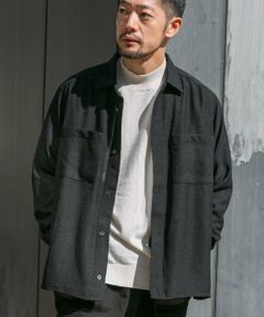 URBAN RESEARCH ROSSO / アーバンリサーチ ロッソ シャツ・ブラウス | ツイードサイドポケットシャツ