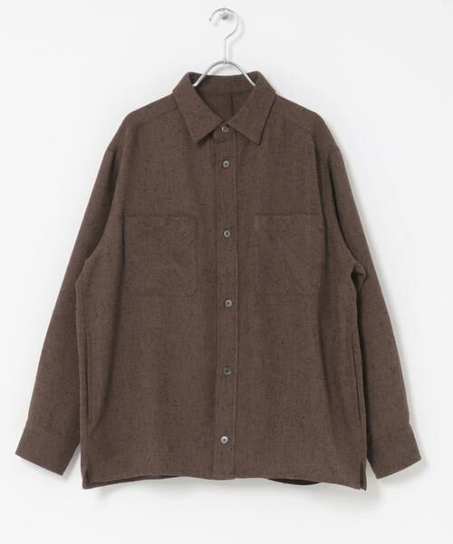 URBAN RESEARCH ROSSO / アーバンリサーチ ロッソ シャツ・ブラウス | ツイードサイドポケットシャツ | 詳細11