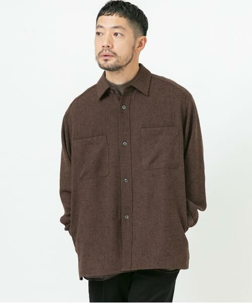 URBAN RESEARCH ROSSO / アーバンリサーチ ロッソ シャツ・ブラウス | ツイードサイドポケットシャツ | 詳細6