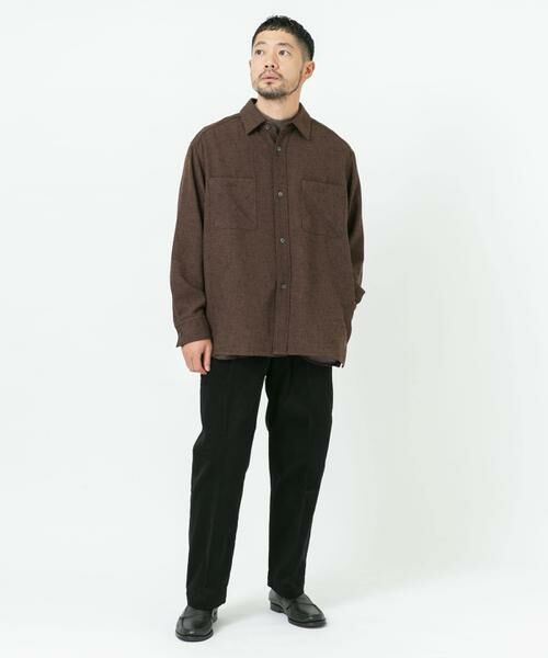 URBAN RESEARCH ROSSO / アーバンリサーチ ロッソ シャツ・ブラウス | ツイードサイドポケットシャツ | 詳細8