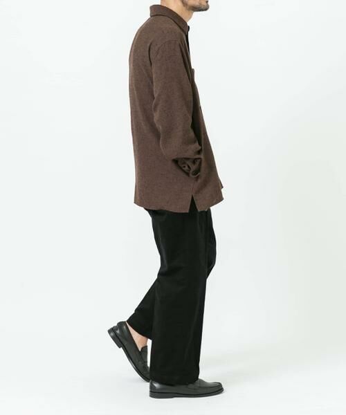 URBAN RESEARCH ROSSO / アーバンリサーチ ロッソ シャツ・ブラウス | ツイードサイドポケットシャツ | 詳細9