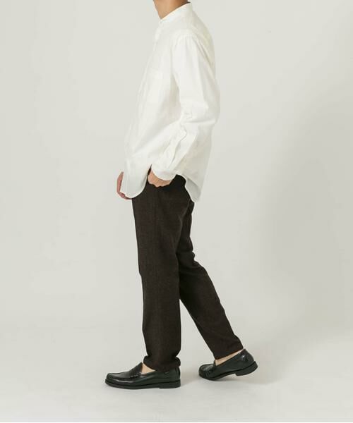 URBAN RESEARCH ROSSO / アーバンリサーチ ロッソ その他パンツ | 『XLサイズあり』ウールツイードテーパードパンツ | 詳細12