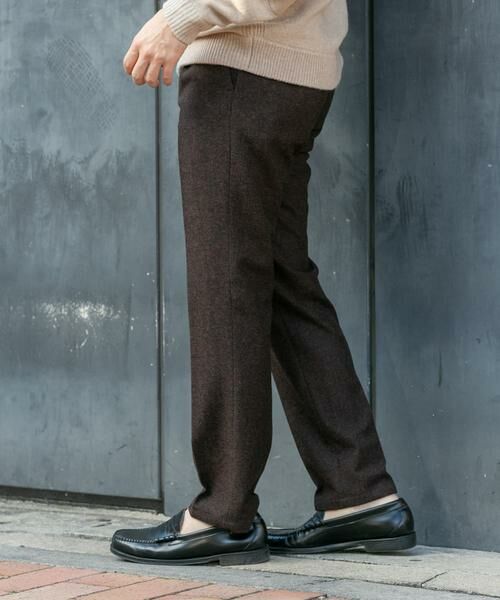 URBAN RESEARCH ROSSO / アーバンリサーチ ロッソ その他パンツ | 『XLサイズあり』ウールツイードテーパードパンツ | 詳細2