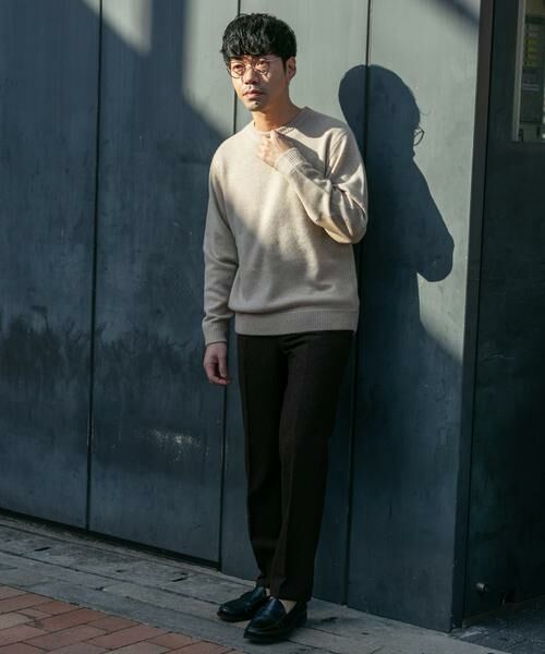 URBAN RESEARCH ROSSO / アーバンリサーチ ロッソ その他パンツ | 『XLサイズあり』ウールツイードテーパードパンツ | 詳細3