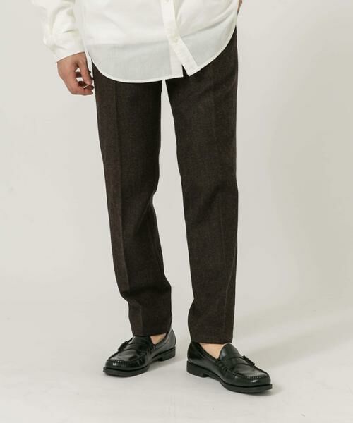 URBAN RESEARCH ROSSO / アーバンリサーチ ロッソ その他パンツ | 『XLサイズあり』ウールツイードテーパードパンツ | 詳細6