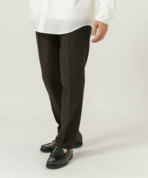 URBAN RESEARCH ROSSO / アーバンリサーチ ロッソ その他パンツ | 『XLサイズあり』ウールツイードテーパードパンツ | 詳細8