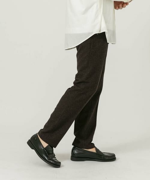 URBAN RESEARCH ROSSO / アーバンリサーチ ロッソ その他パンツ | 『XLサイズあり』ウールツイードテーパードパンツ | 詳細9